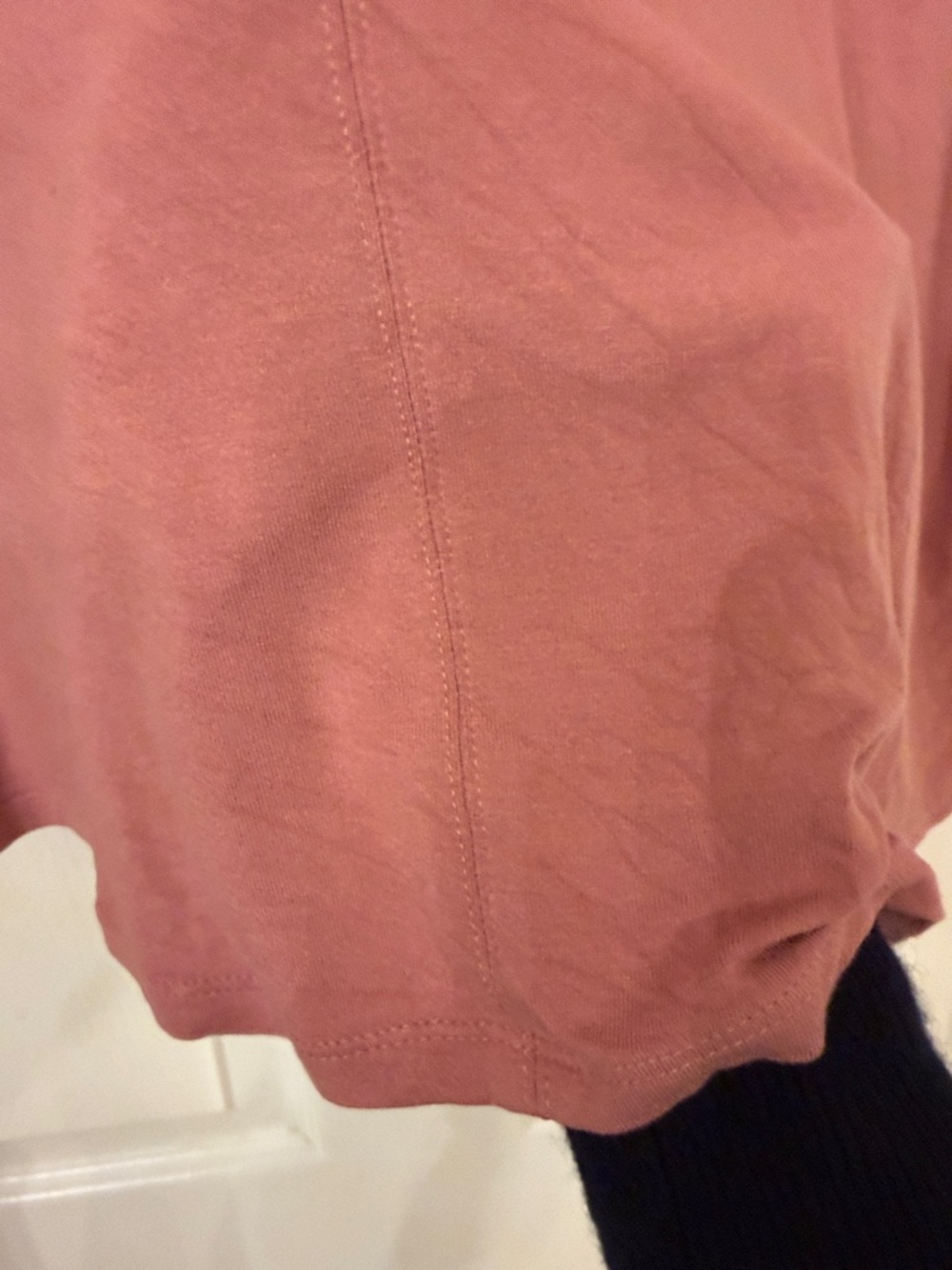 J. Jill Dusty Rose Short-Sleeve Crew Tee - Picture 3 of 7